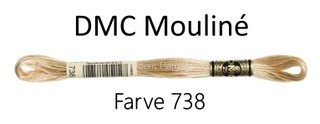 DMC Mouline Amagergarn farve 738